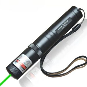 A green rechargeable laser pen