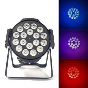 HT-P1810-18Pcs 200W LED par light AC100-240 50-60Hz 4-8 LED 4-in-1RGBW بارت لايت