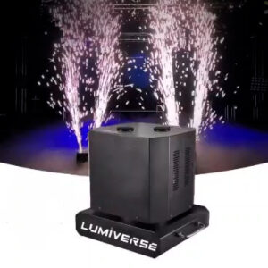 2 HEAD SPARK 3000W moving machine جهاز شرار دائري حركة ارضي