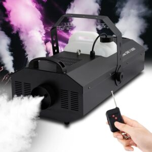 LUMiVERSE Horizontal Fog Machine – 3000W Ultra FX with DMX512 & Wireless Remote 3000 واط