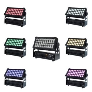 LED Waterproof LED Uplights Disco Light Night Club RGBW Flood Light 40 X15W Waterproof Flood Light